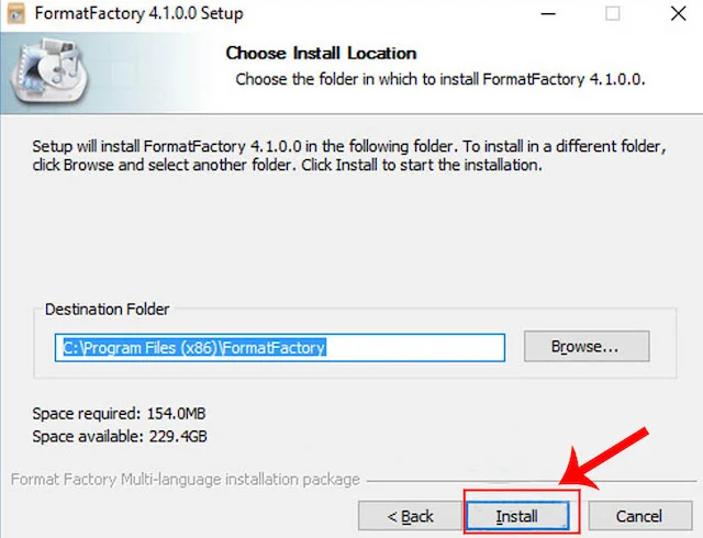 Cách tải và sử dụng Format Factory đơn giản nhất 7 Nhấn Instal là đã có thể Format Factory download về máy