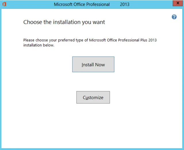 Hướng dẫn cài đặt và tải Office 2013 cực đơn giản 6 Nhấn nút Install Now để bắt đầu cài đặt