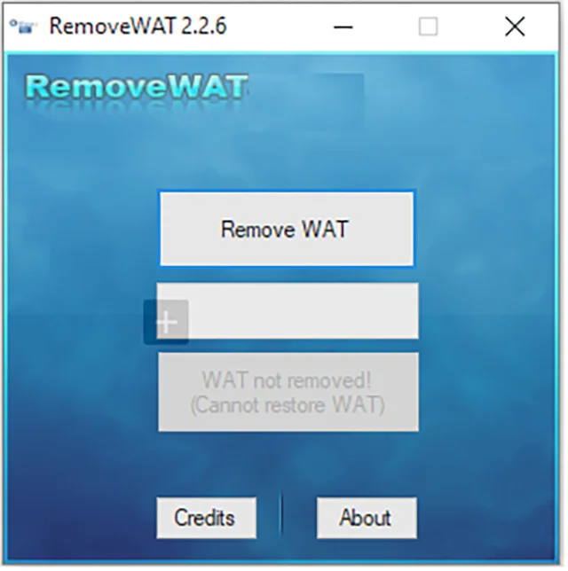 Tải Removewat full crack với link Google Drive Đã Test 100% 7 Nhấn vào nút RemoveWAT