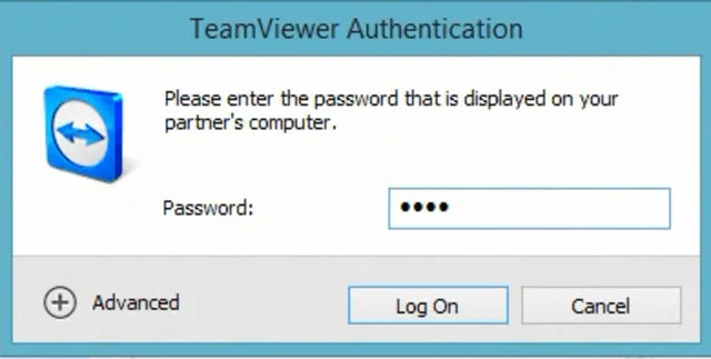 Hướng dẫn tải và cài đặt teamviewer vĩnh viễn 14 Nhập mật khẩu đăng nhập của TeamViewer