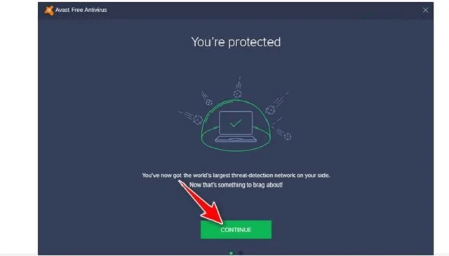 Chia sẻ cách cài đặt Avast Premier antivirus Full 2021 10 Nhấp theo hướng dẫn trên hình