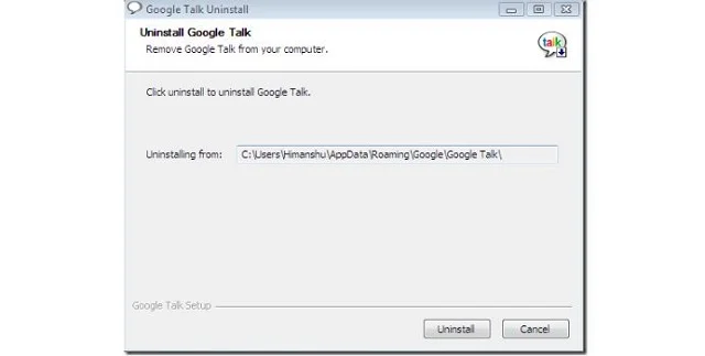 Nhớ nhấn vào Uninstall