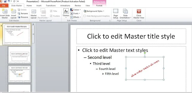 Bí quyết thực hiện cách chèn logo vào PowerPoint dễ dàng 5 Paste logo vào Slide cần chèn
