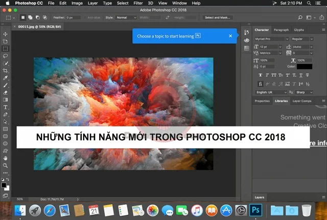Hướng dẫn tải và cài đặt Photoshop CC 2018 full crack 4 Photoshop CC 2018 cung cấp nhiều dạng phông chữ để nhà thiết kế chọn lựa