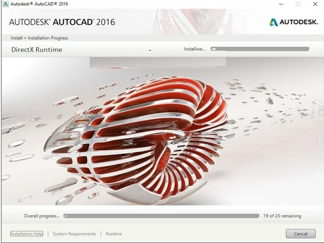 Hướng dẫn từ A – Z cách cài đặt Autocad 2016 6 Quá trình cài đặt