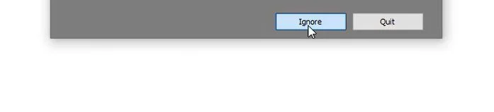 Hướng dẫn tải và cài đặt Adobe Dreamweaver CS6 9 chọn Ignore
