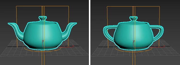 Symmetry Modifie in 3DS Max