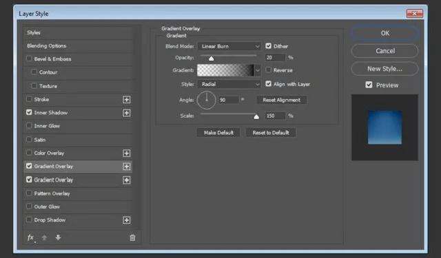 Những thông tin cơ bản về công cụ Adobe After Effects 17 Tạo Gradient Overlay