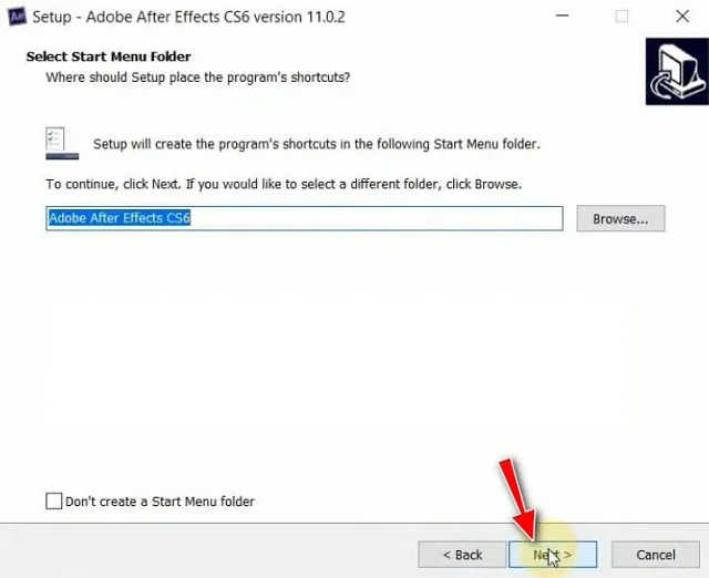 Tải After Effects CS6 Full Crack Miễn Phí (Google Drive) 8 Thực hiện bước 5