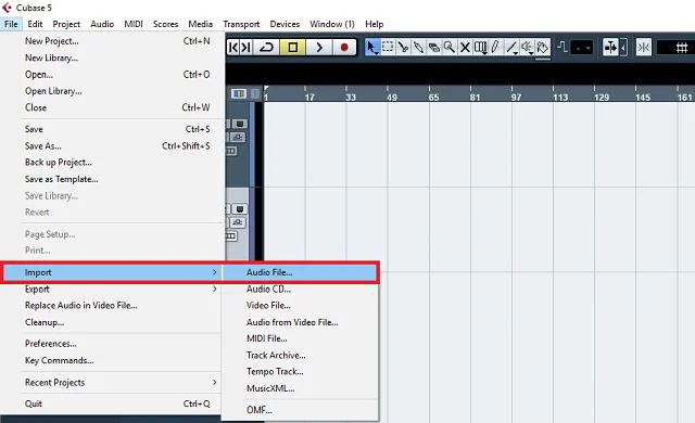 Link tải và Crack phần mềm Cubase 5 chi tiết bản full 12 Tìm kiếm file nhạc cần thu âm