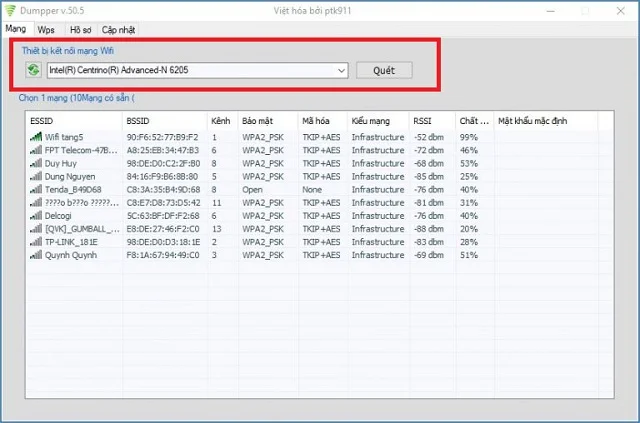 Hướng dẫn chi tiết cách tải phần mềm JumpStart full crack 8 Tìm kiếm mạng wifi xung quanh