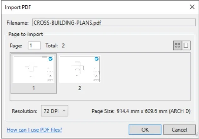 Hướng dẫn tải và cài đặt Revit 2020 bản full crack 4 Tính năng chèn định dạng file PDF