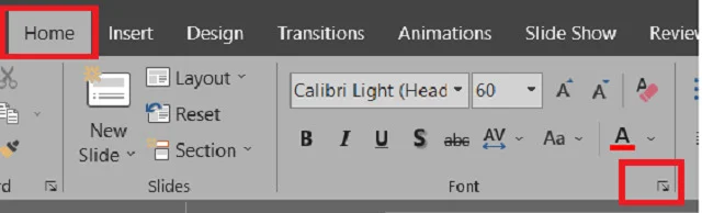 Bật mí bí quyết về cách đánh số mũ trong PowerPoint mới nhất hiện nay 2 Trong Font, chọn dấu mũi tên bên góc phải