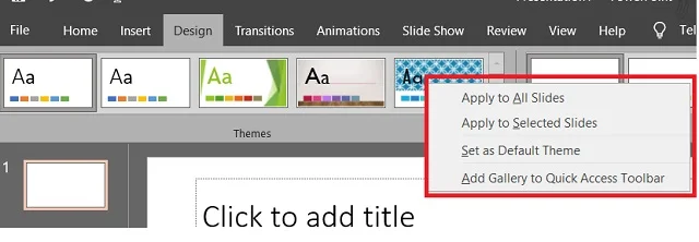 Hướng dẫn chi tiết cách đổi background trong PowerPoint 2 Tùy chọn cài đặt hình nền