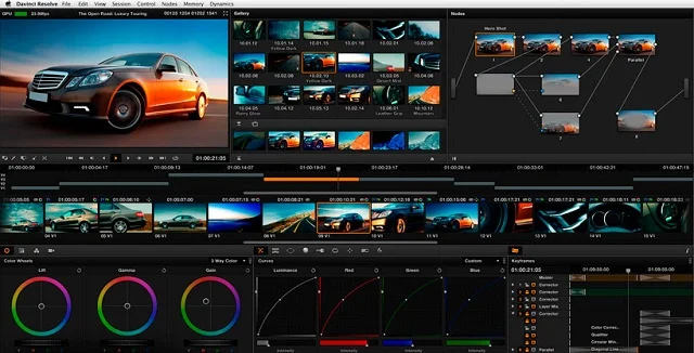 Hướng dẫn tải và sử dụng công cụ DaVinci Resolve 9 Bộ màu chỉnh sửa vô cùng chất lượng và sắc nét