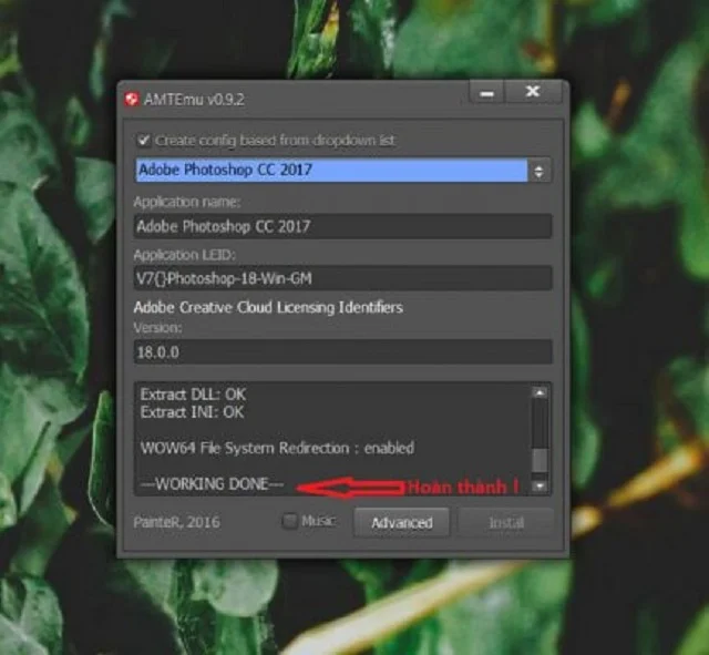Hướng dẫn tải và cài đặt Photoshop CC 2018 full crack 12 Cách Crack Photoshop CC Full bản quyền bước 4