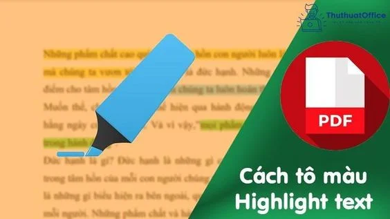 Cách highlight trong PDF
