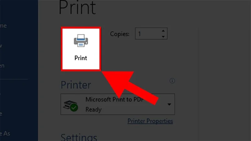 Cách in trong Word 2010 cho người mới bắt đầu 17 Nhấn Print