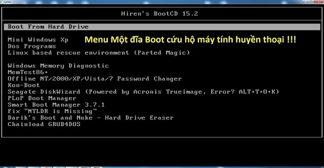 Cách tạo USB boot với Hiren's BootCD cực nhanh 5 Cách tải Hiren’s BootCD 15.2 mà người dùng máy tính nên biết