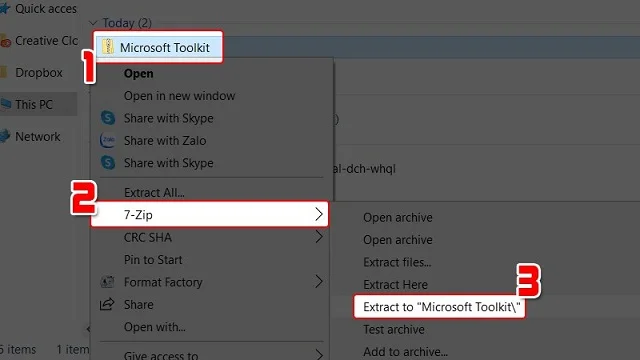 Tải Microsoft Toolkit 2022 mới nhất Active Office,Windows 6 Cách tải Microsoft Toolkit bước 3
