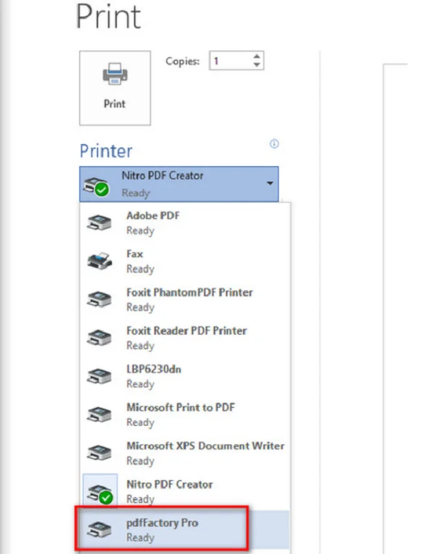 Cài đặt và sử dụng PdfFactory Pro đơn giản nhất 13 Chọn PdfFactory Pro