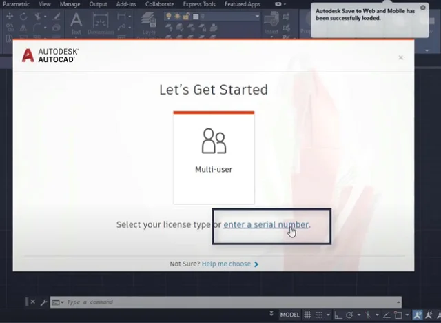bẻ khóa autocad 2020 bước 2