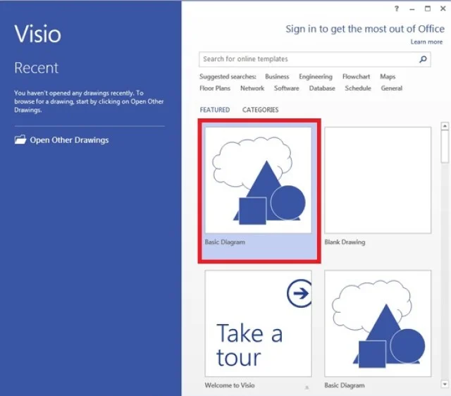 Bật mí tải và cài đặt Microsoft Visio 2013 đơn giản 10 Đa dạng mẫu hình cho bạn lựa chọn