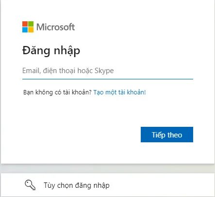 Hướng dẫn sử dụng phần mềm Outlook 2016 hiệu quả 4 đăng nhập vào tài khoản