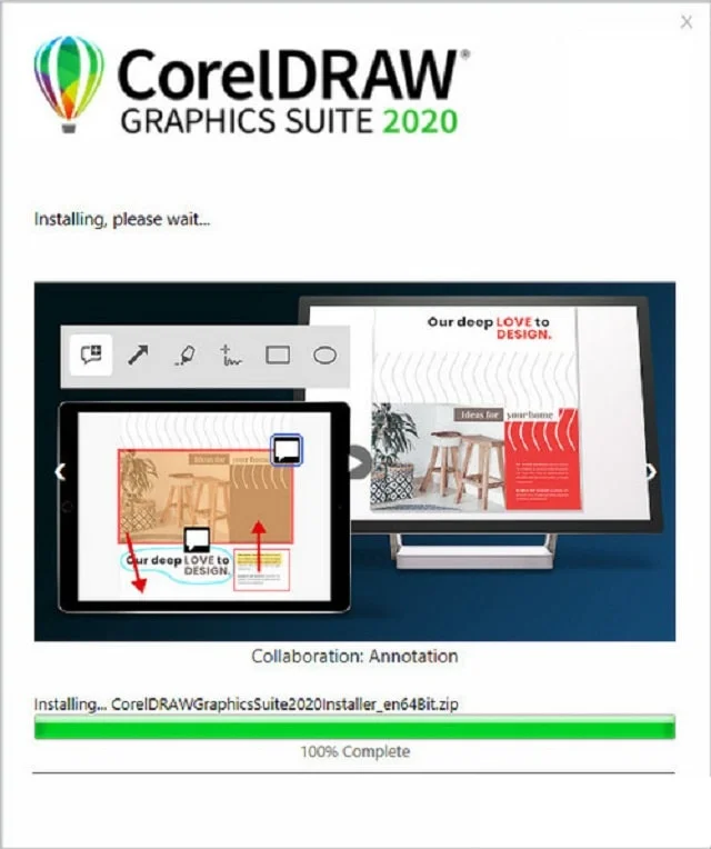 Tải CorelDRAW 2020 full vĩnh viễn mới【Link Google Drive】 6 Download phần mềm corel 2020 hoàn tất