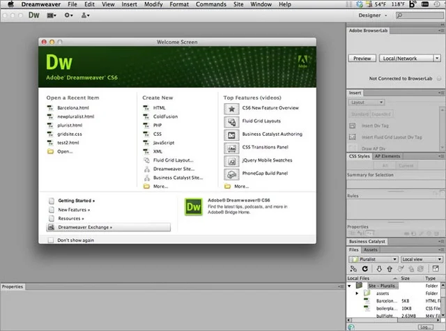 Hướng dẫn tải và cài đặt Adobe Dreamweaver CS6 3 Dreamweaver CS6 mang tới nhiều tính năng nổi trội