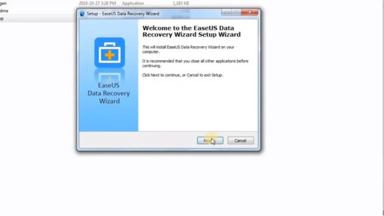 Cách Crack Phần Mềm Easeus Data Recovery Wizard An Toàn 6 Chọn "Next"