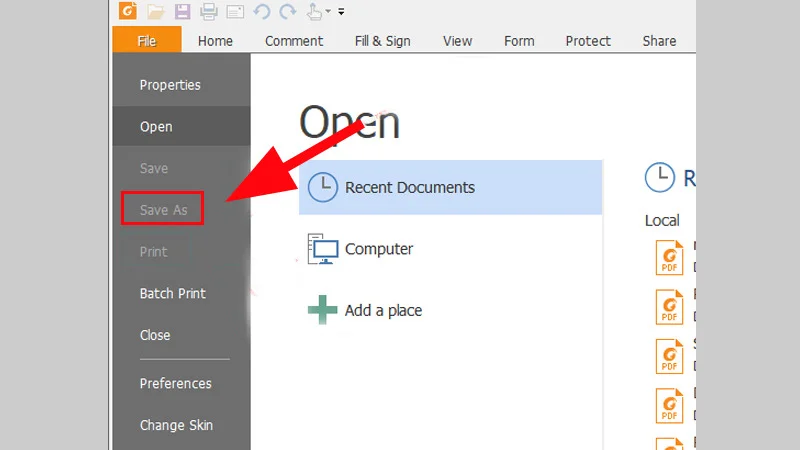 Hướng dẫn đơn giản cách in file PDF bị khóa 4 nhấn tổ hợp phím Ctrl + P