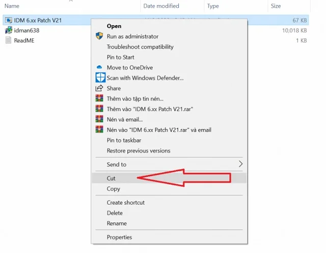 Download IDM Full Crack 6.41 Build 10 bản mới nhất 2024 7 Hướng dẫn Crack IDM Full bước 1