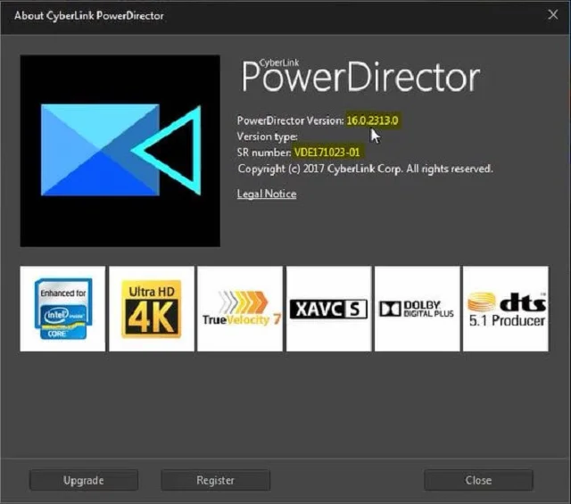 PowerDirector và những ưu điểm cần biết của CyberLink PowerDirector 15 Khởi chạy phần mềm