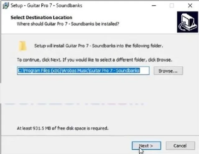 Cách tải Guitar Pro 7.5 – Phiên bản chơi nhạc trên PC 9 Khởi chạy tệp Soundback bước 2