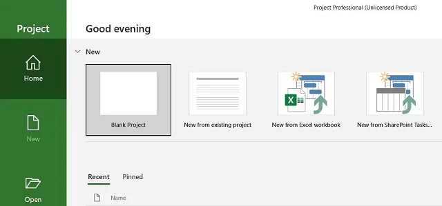 Link tải và cài đặt phần mềm Microsoft Project 2013 chi tiết 9 Khởi động phần mềm và sử dụng