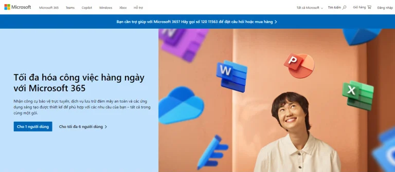 Hướng dẫn sử dụng phần mềm Outlook 2016 hiệu quả 3 Truy cập vào trang chủ của Microsoft Office