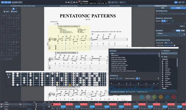 Cách tải Guitar Pro 7.5 – Phiên bản chơi nhạc trên PC 14 Phương pháp học đàn Guitar Pro 7 trên máy tính