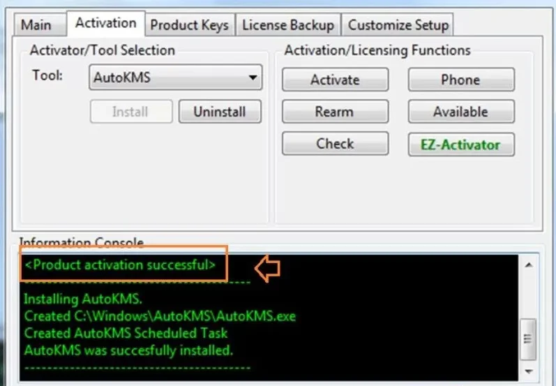 Bí quyết tải Excel 2010 MIỄN PHÍ - Nâng cao hiệu quả công việc 11 Quá trình chạy kích hoạt hoàn tất