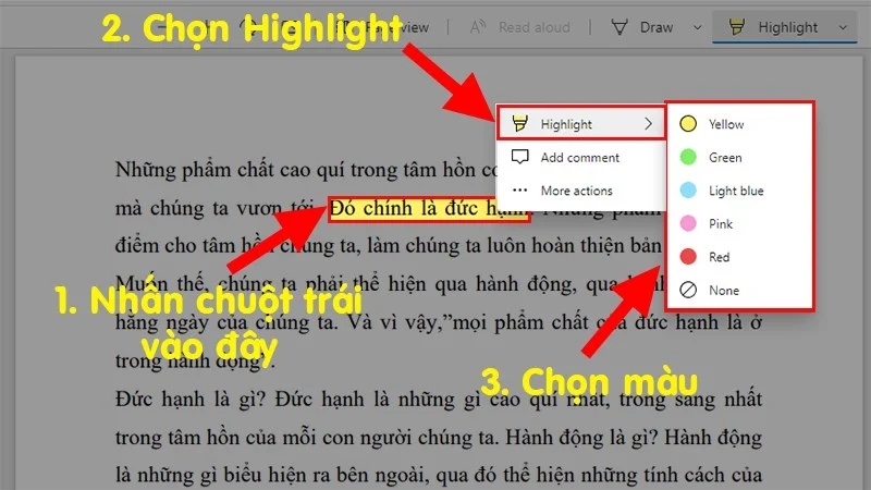 Thực hiện theo hình