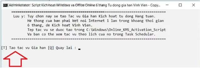 Hướng dẫn tải và cài đặt Office 2019 miễn phí 17 Tiếp tục nhấn phím T