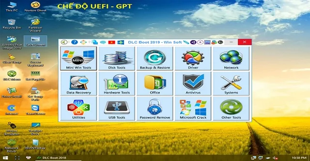 Bật mí cách tạo DLC Boot 2019 nhanh chóng hiệu quả 2 Tìm hiểu các thông tin về bộ công cụ cứu hộ máy tính chuyên nghiệp