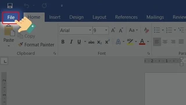 Cách copy bảng từ Word sang Excel không đổi định dạng đơn giản nhất 2 Chuyển bảng từ Word sang Excel với Plain Text and Import - Bước 1