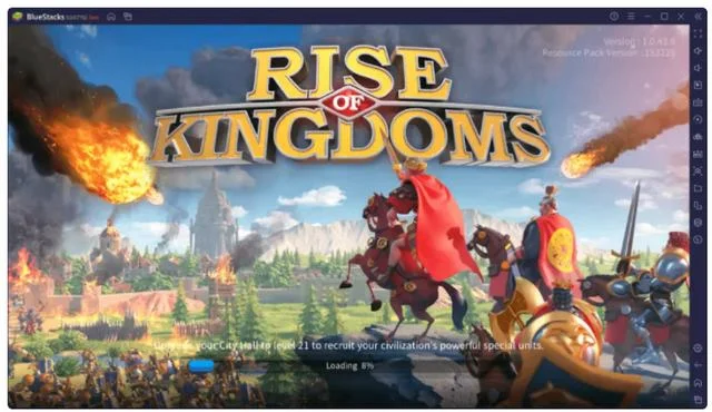 Tốc độ download của BlueStacks 5 nhanh hơn khoảng 50% so với BlueStacks 4