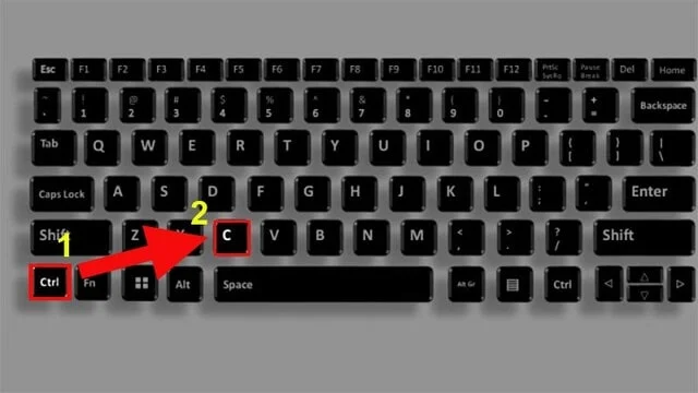 Cách copy 1 trang Word, sao chép 1 trang trong word cực dễ chỉ 5s 3 Bạn cần copy nội dung toàn trang nhấn tổ hợp phím “Ctrl +C”