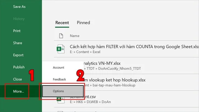 Cách căn lề trong Excel chỉ 5 giây và vài điều bạn cần ghi nhớ 3 Chuyển đổi đơn vị đo của Excel sang centimeters - thao tác 2, 3