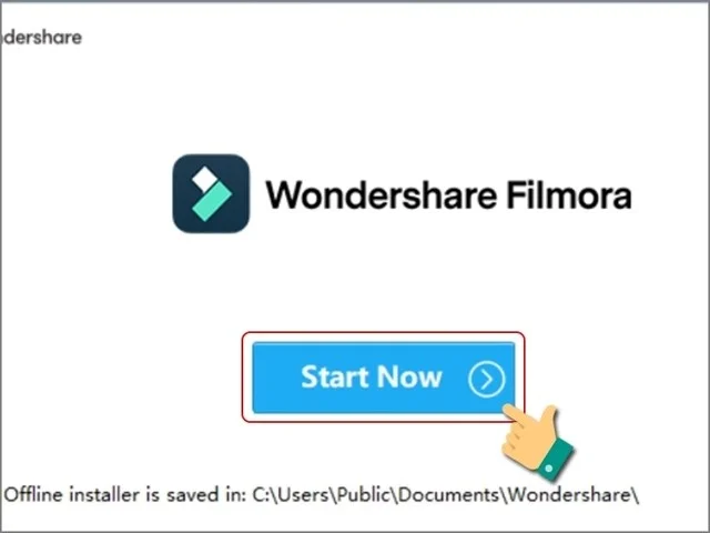 Link Download Filmora X full Crack vĩnh viễn mới nhất 2024 4 Chọn Start Now để bắt đầu trải nghiệm phần mềm