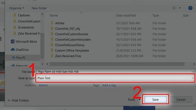 Cách copy bảng từ Word sang Excel không đổi định dạng đơn giản nhất 4 Chuyển bảng từ Word sang Excel với Plain Text and Import - Bước 3