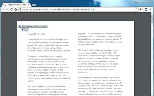 Copy file PDF cực hiệu quả bằng Google Chrome - Bước 1