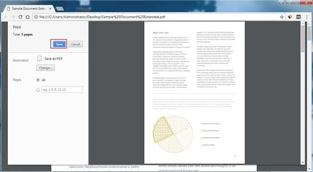 Copy file PDF cực hiệu quả bằng Google Chrome - Bước 5